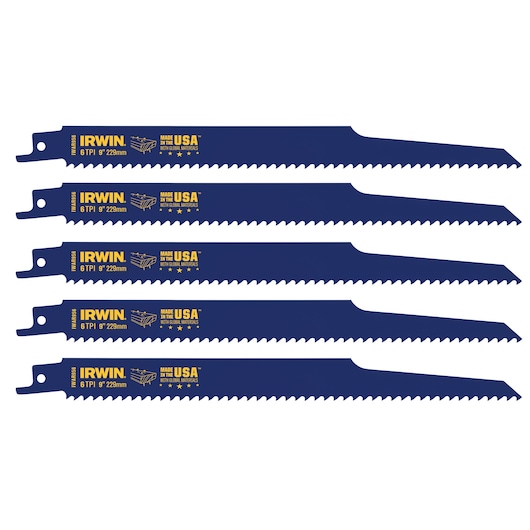Nail Embedded Wood Cutting Reciprocating Blades