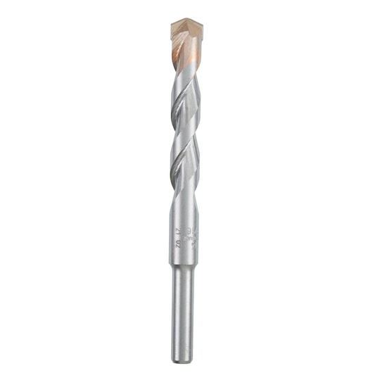 IRWIN 10501862 masonry drill bit, silver finish, photographed from the front on a white background.