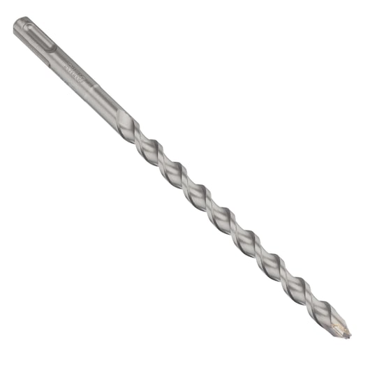 IRWIN 10501980 SDS-plus masonry drill bit, silver, angled on white background.