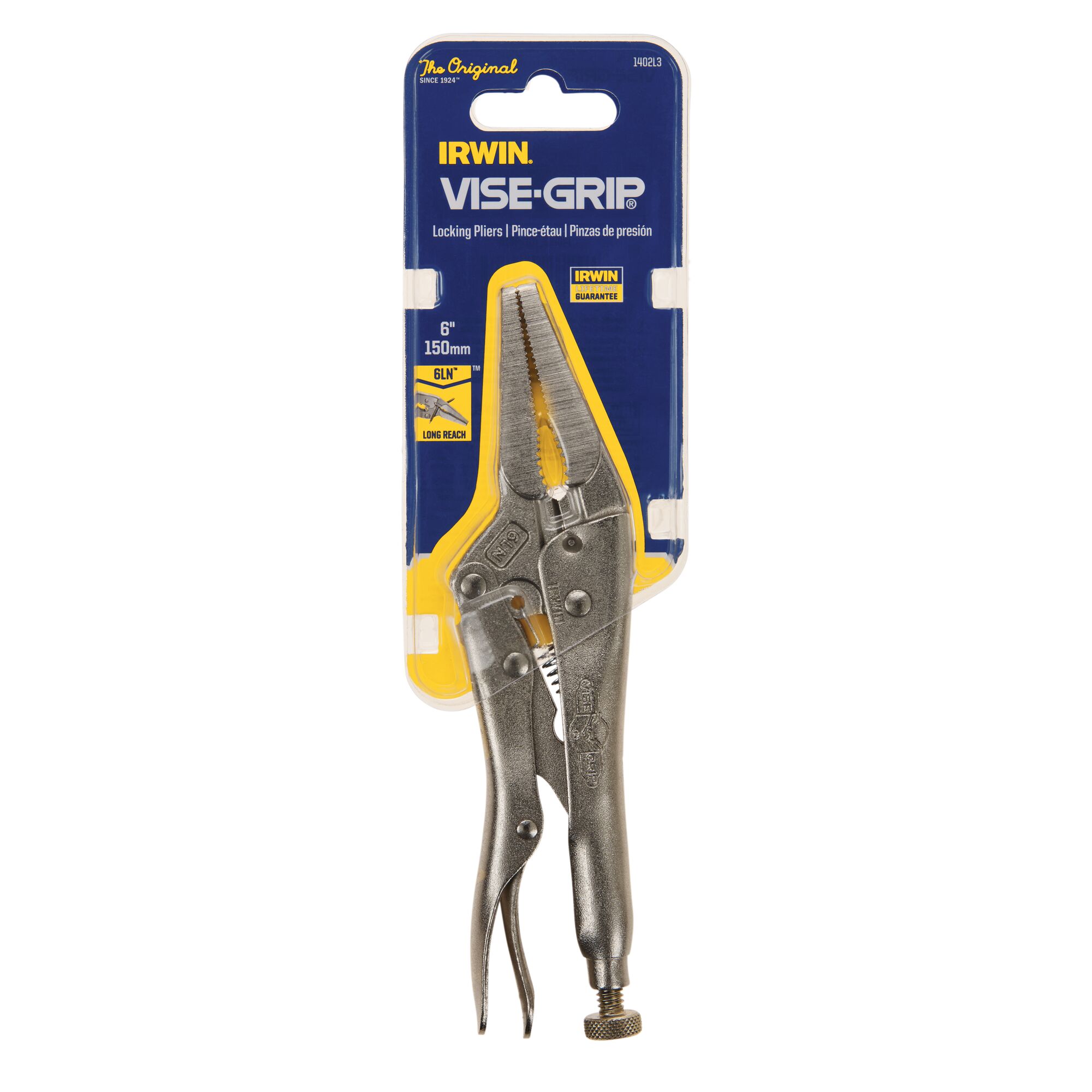 The Original™ Long Nose Locking Pliers with Wire Cutter | IRWIN