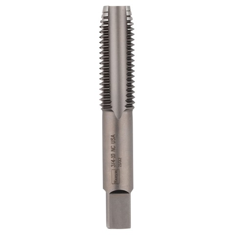 Maschio Frazionario 1/4-20 UNC In Acciaio Al Carbonio, Per Riavviatura Filetti, Uso Manuale, Punta #37 (3/40.6 Cm), Classe 2B