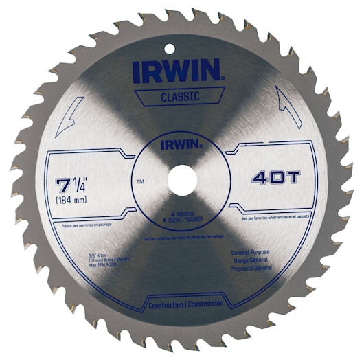 IRWIN Classic Series Circular Saw Blades