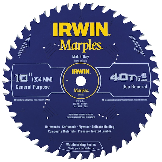 IRWIN® Marples Woodworking Series Circular Saw Blades