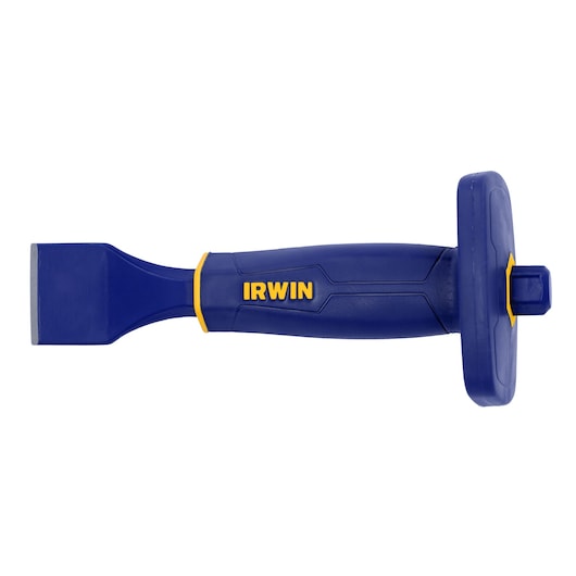 IRWIN 1992554 IRWIN 1.75 in Guarded Masonry Cold Chisel  front view.