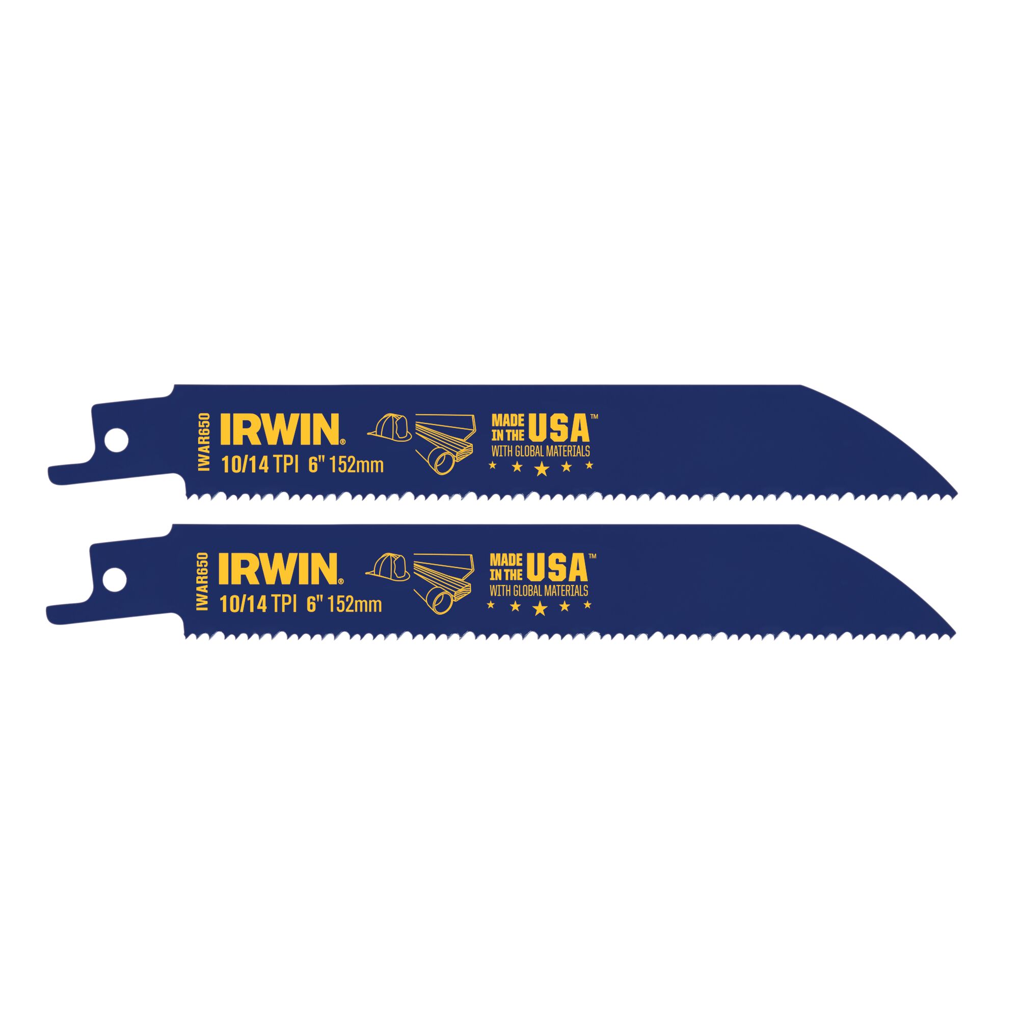 Reciprocating saw store metal blade
