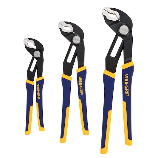 3-pc GrooveLock Pliers Set