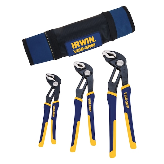 Irwin 1802537 - 7 Pieces Locking/Traditional Pliers Mixed Set, Blue