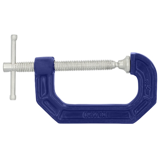 IRWIN VISE-GRIP Locking C-Clamp w/ Swivel Pads 4SP, 4 Length, 1-5/8 Jaw  Opening - 92-517-2