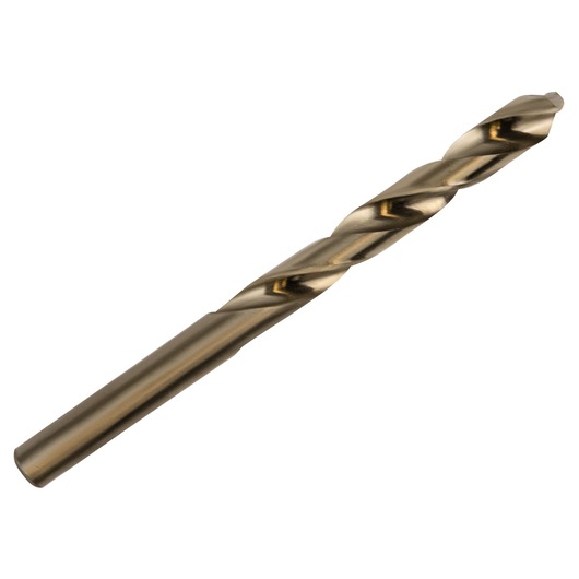 IRWIN metal drill bit SKU 3016126, gold finish, side angle on white background.