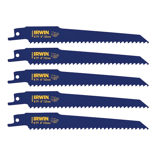 Nail Embedded Wood Cutting Reciprocating Blades