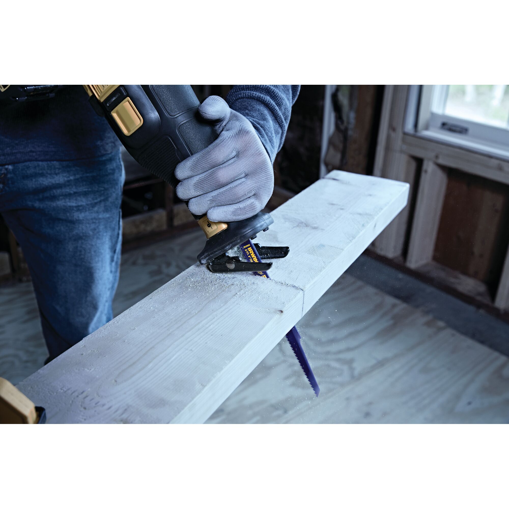 Nail Embedded Wood Cutting Reciprocating Blades | IRWIN