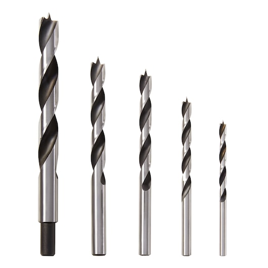 Brad Point Drill Bit Set