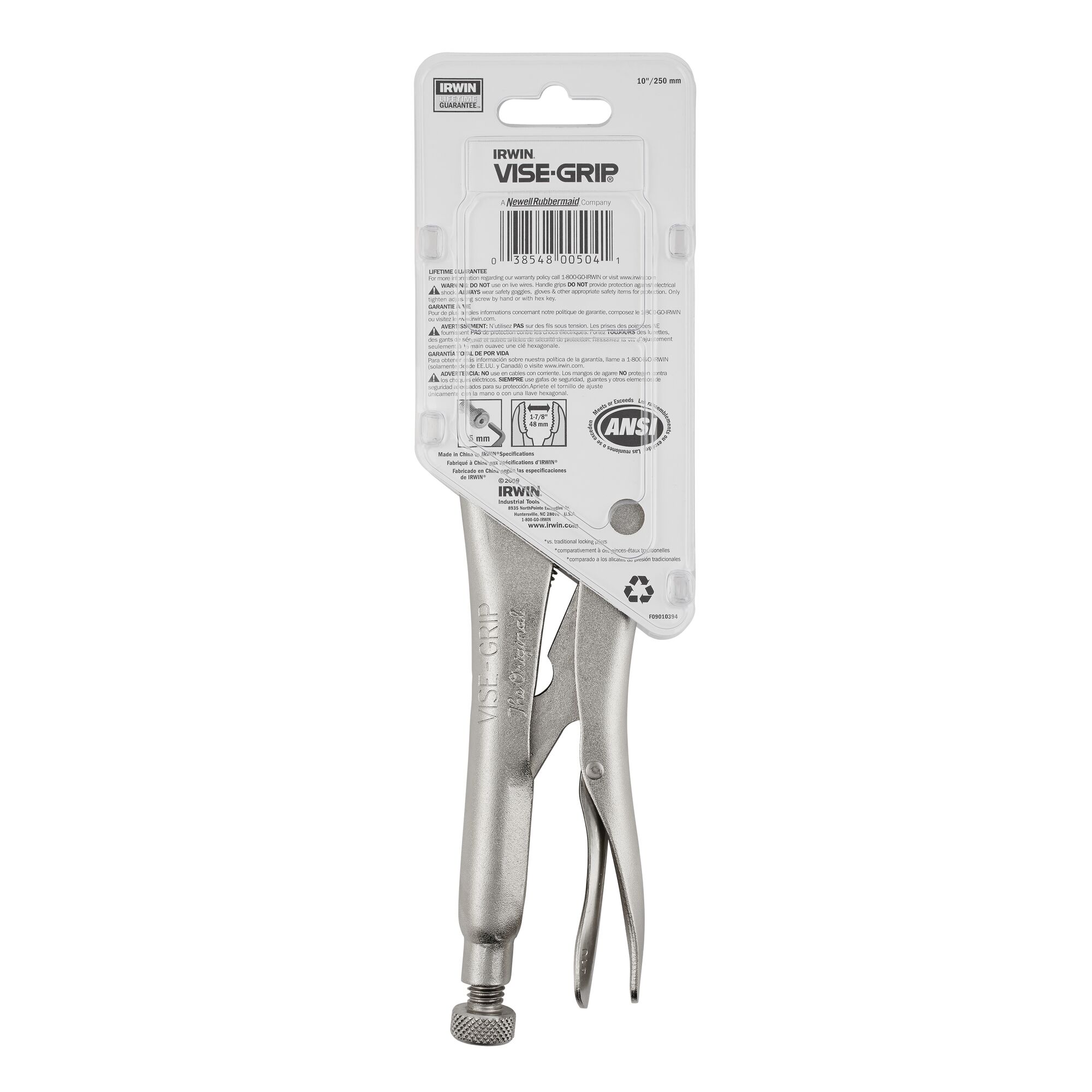 The Original™ Curved Jaw Locking Pliers With Wire Cutter | IRWIN
