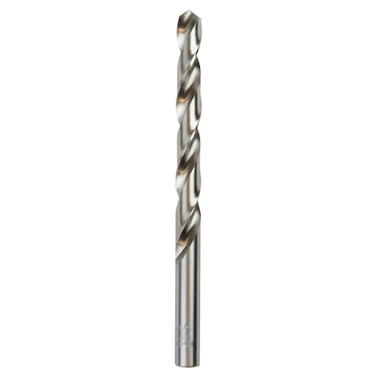 IRWIN 60524 metal twist drill bit, straight on white background.