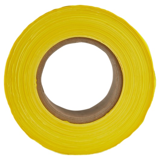 IRWIN 66211 roll of yellow tape, photographed from above on a white background.