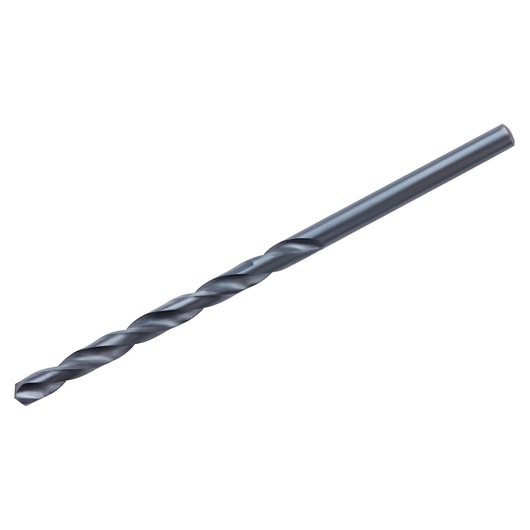 IRWIN 67509 metal twist drill bit with straight shank, side angle on white background.