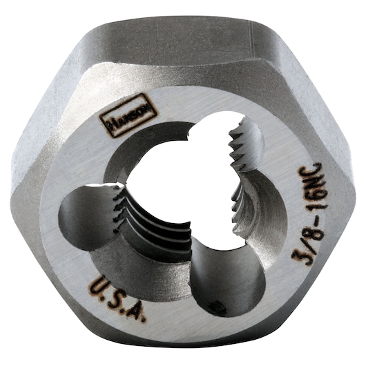 Re-threading Hexagon Fractional Dies Right & Left-hand (HCS)