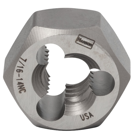 Re-threading Hexagon Fractional Dies Right & Left-hand (HCS)