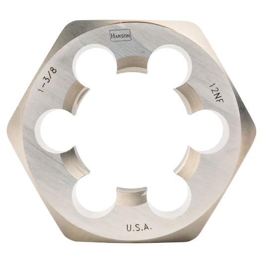 Re-threading Hexagon Fractional Dies Right & Left-hand (HCS)