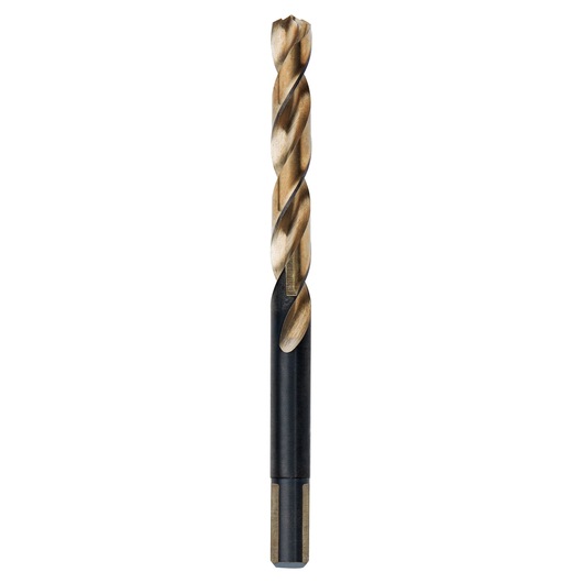 IRWIN drill bit SKU 73625ZR, gold and black finish, straight-on angle, shown on white background.