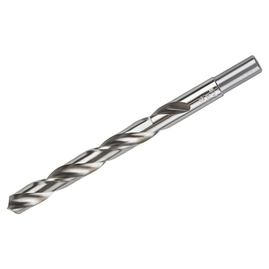 IRWIN metal twist drill bit with smooth finish, SKU 73827, product side angle, white background.
