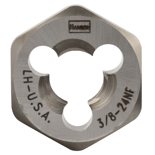 Re-threading Hexagon Fractional Dies Right & Left-hand (HCS)