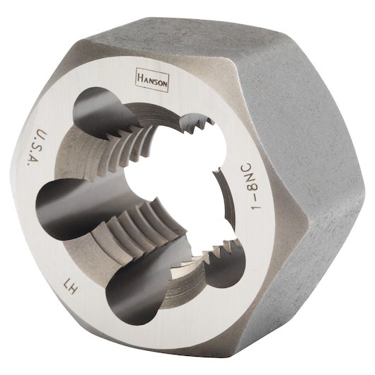 Re-threading Hexagon Fractional Dies Right & Left-hand (HCS)