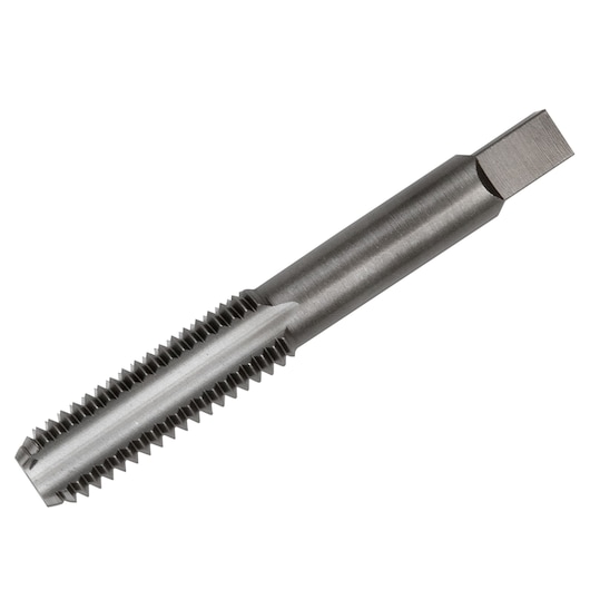 IRWIN 80242 metal tap tool, silver finish, shown at angled view on white background.