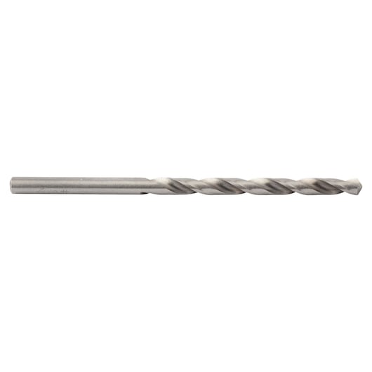 IRWIN 81122ZR steel twist drill bit, side view, on white background.