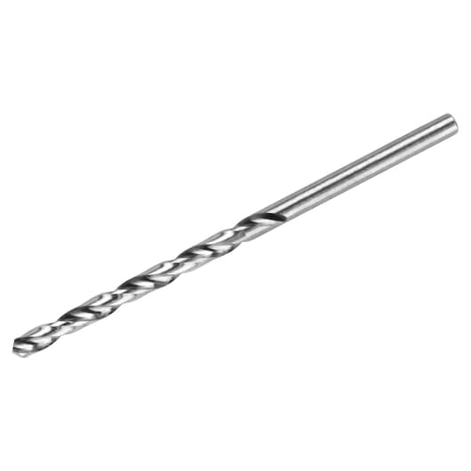 IRWIN metal drill bit SKU 81128ZR, silver color, side angle on white background.