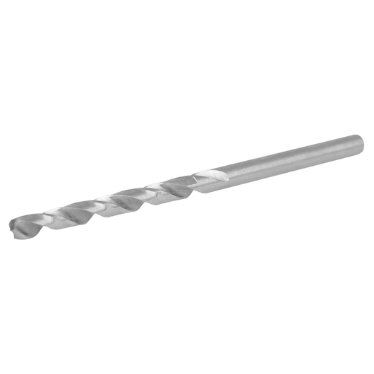 IRWIN 81131 metal drill bit, silver finish, shown angled on white background.