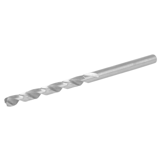IRWIN silver metal twist drill bit, SKU 81131, product side angle on white background.