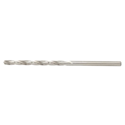 IRWIN metal twist drill bit, SKU 81132, side angle photo on white background.