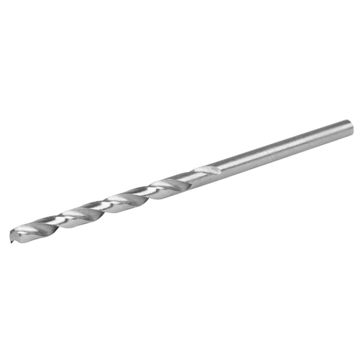IRWIN 81136 metal drill bit, silver color, standard twist design, side angle on white background.