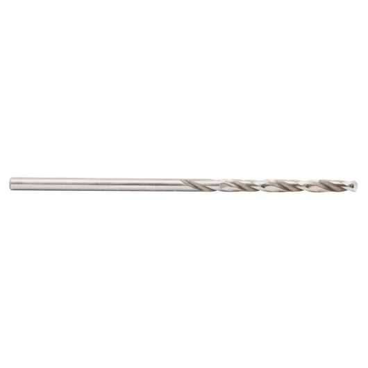 IRWIN 81148 metal twist drill bit, silver, straight side view on white background.