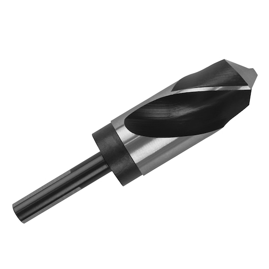 IRWIN drill bit SKU 90188, black and silver, shown on white background, side angle photography.