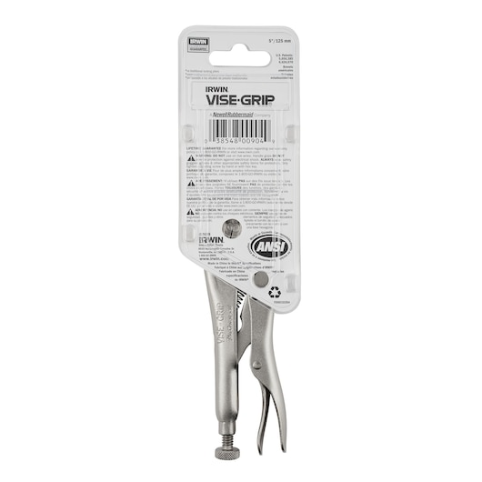 IRWIN VISE-GRIP The Original 902L3 Locking Pliers with Wire Cutter, 5 in  OAL, 1-1/8 in Jaw Opening D&B Supply