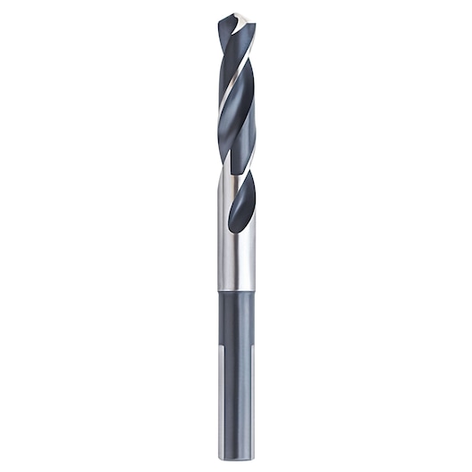 IRWIN drill bit SKU 91134, metal twist design, straight shank, front angle on white background.