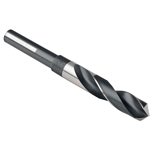 IRWIN drill bit SKU 91141, black and silver finish, side angle on white background.