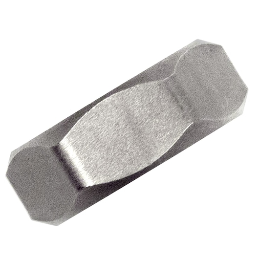 IRWIN 9733 silver flat double-ended pin punch photography, angled view on white background.