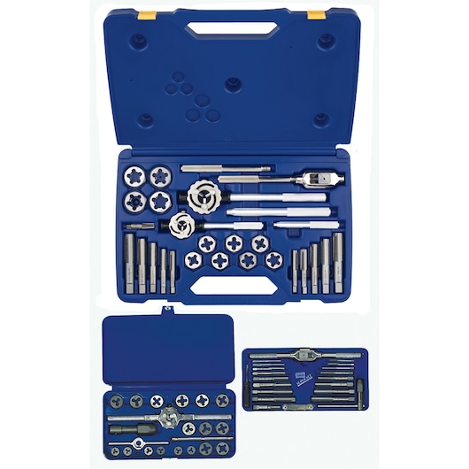 66-pc Machine Screw / Fractional & Hex Die Set