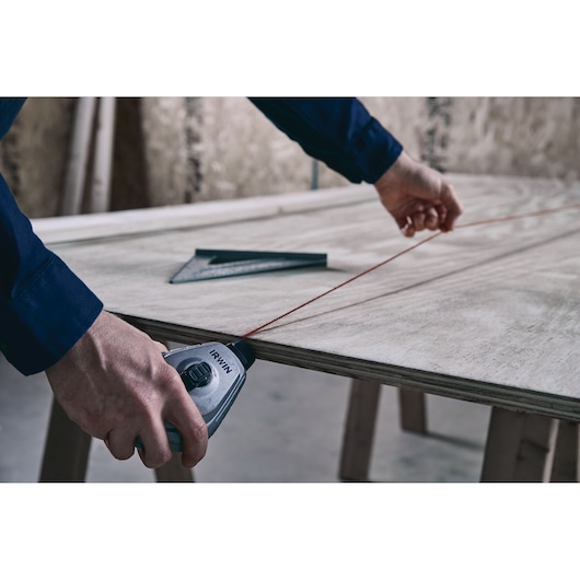 STRAIT-LINE® MACH6™ Chalk Reel with Red Chalk