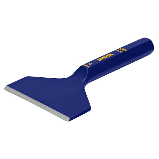 IRWIN 1992683 IRWIN 4 in Brick Cold Chisel  3/4 away view.
