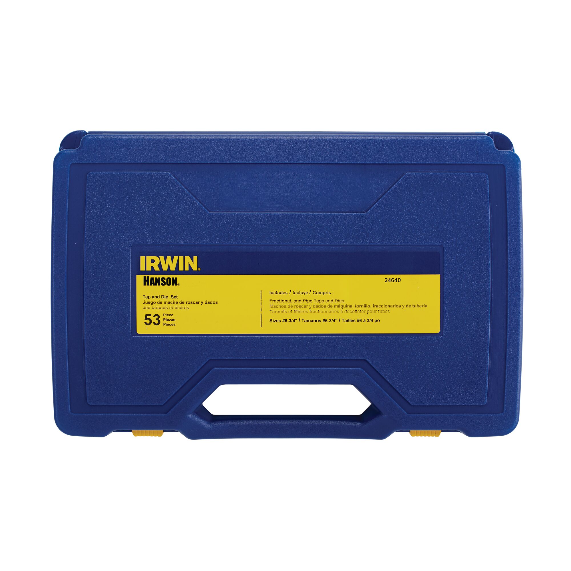 53-pc Machine Screw / Fractional Tap & Hex Die Set | IRWIN