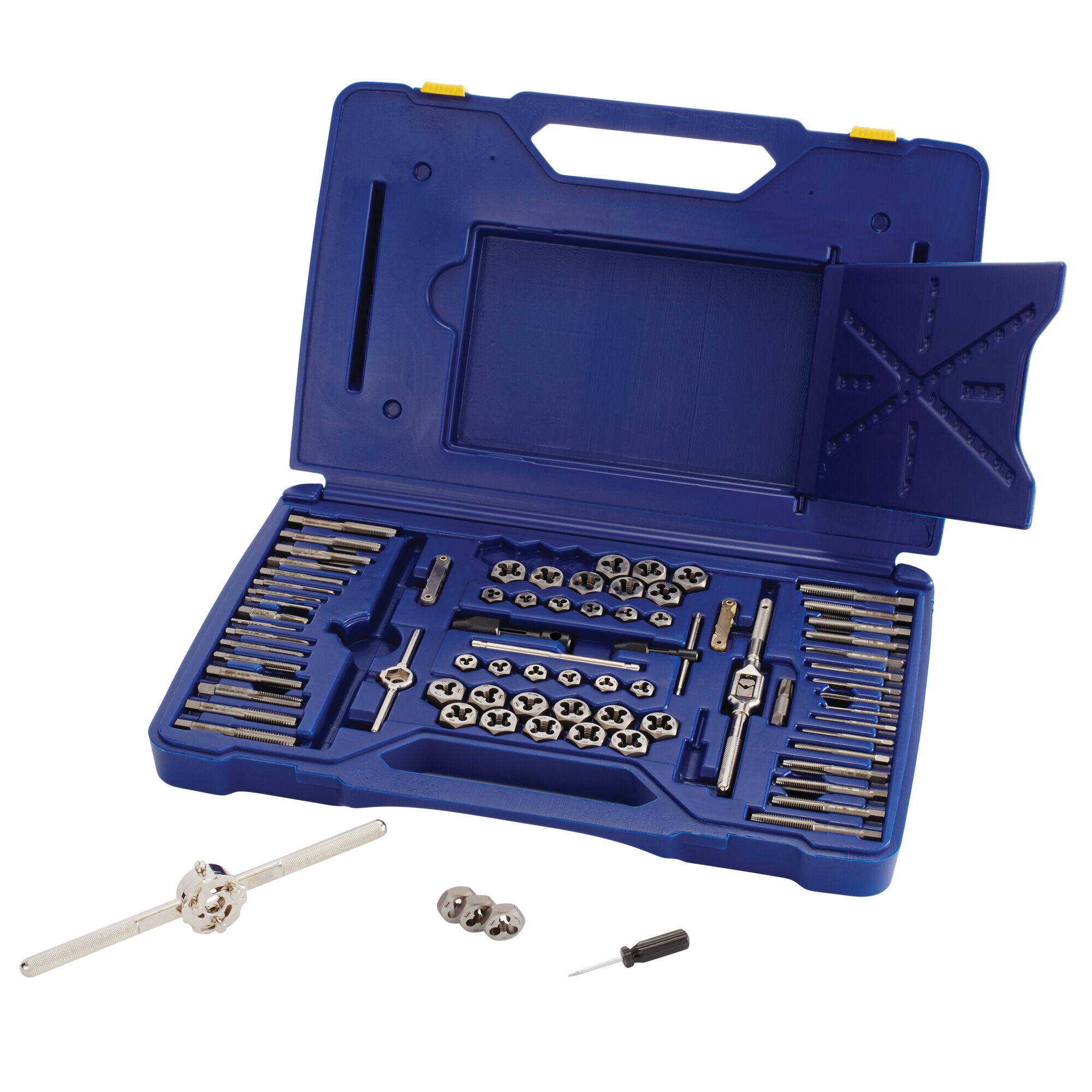 76-pc Machine Screw / Fractional / Metric Tap & Hex Die Set | IRWIN
