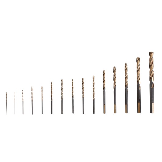 DRL BIT 15PC TURBO POINT SET