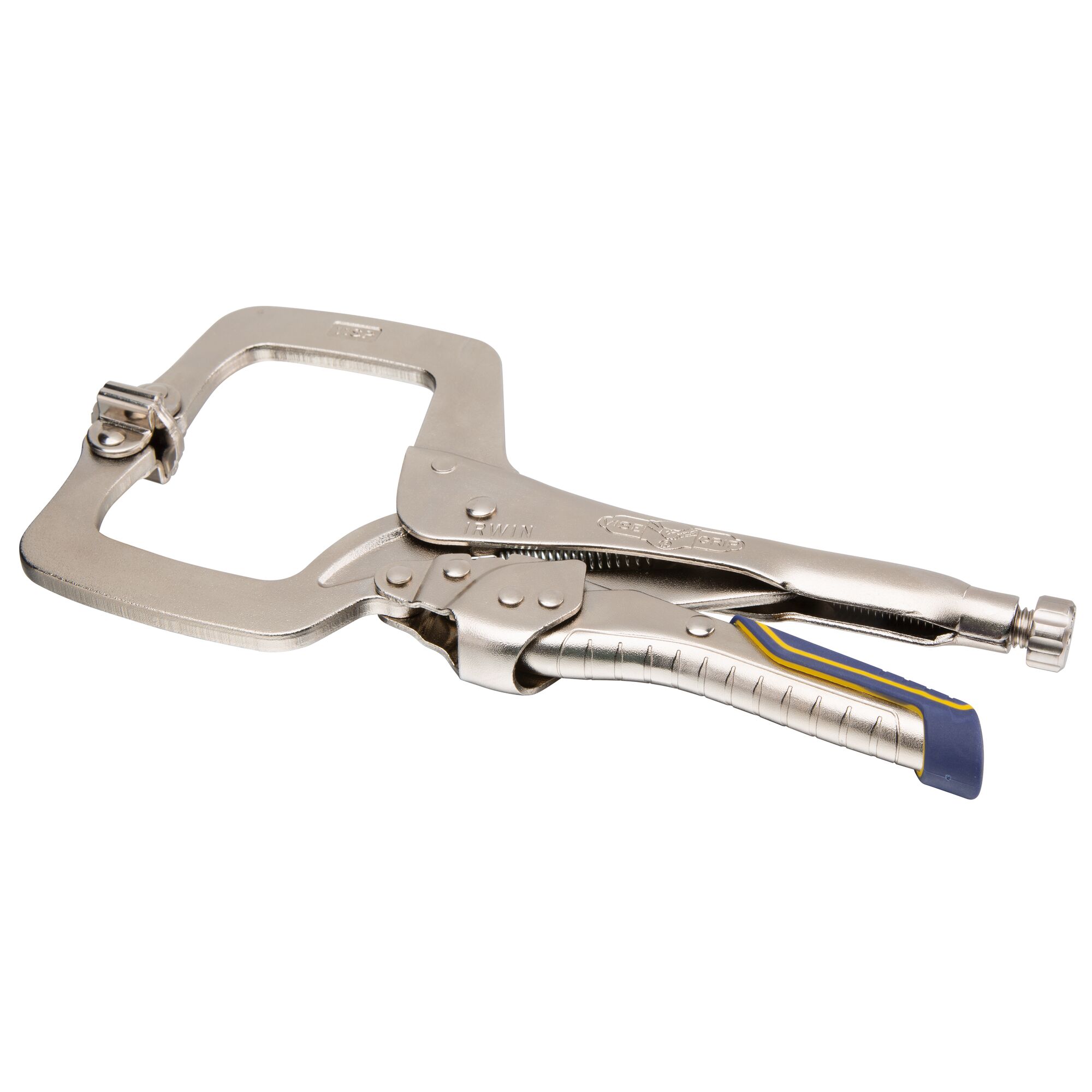 CLAMPinCARDLAND『強くなりたい』 01-015 New Fast Release™ Locking Clamp With Swivel Pads | IRWIN