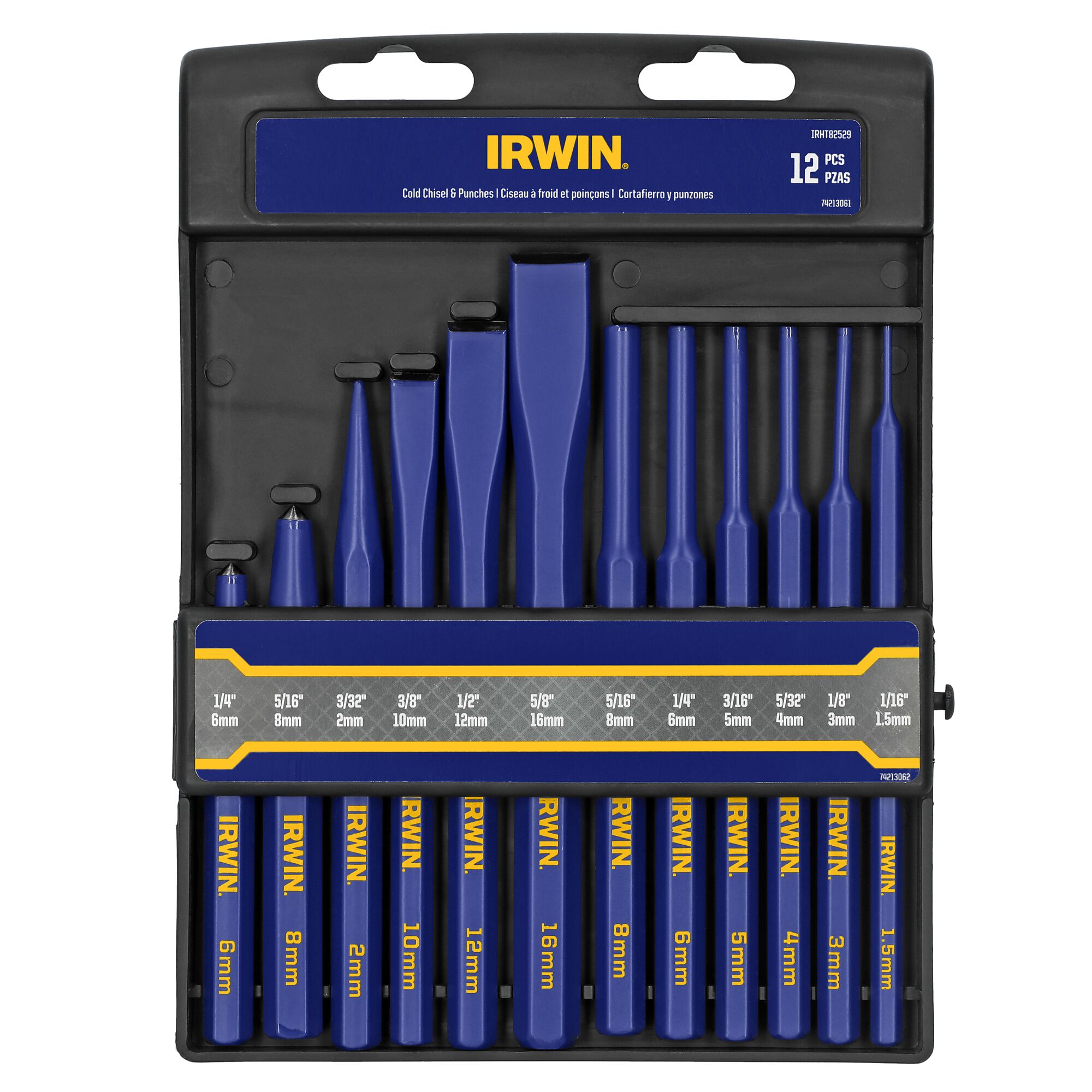 Irwin 12 Pack Cold Chisels And Punch Set | IRWIN