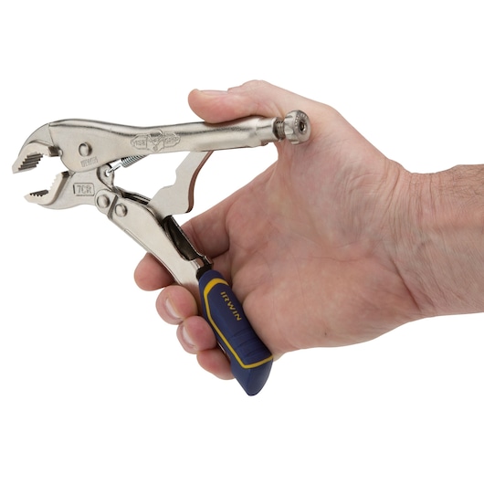 VISE-GRIP® Fast Release™ 7CR Curved Jaw Locking Pliers 7"
