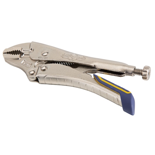 VISE-GRIP® Fast Release™ 5WR Curved Jaw Locking Pliers with Wire Cutter 5"